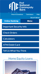 Mobile Screenshot of fncbank.com