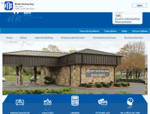 Tablet Screenshot of fncbank.com
